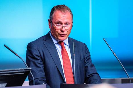 Norjan öljyrahaston johtaja Nicolai Tangen kuvattuna toukokuussa 2020.