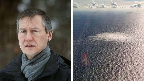 Professori Veli-Pekka Tynkkynen ihmettelee, miksi yhdysvaltalaiset tiedustelulähteet kertovat Nord Stream -iskuista vähän. Tanskan puolustusvoimat valokuvasi vuotavia kaasuputkia syyskuussa.