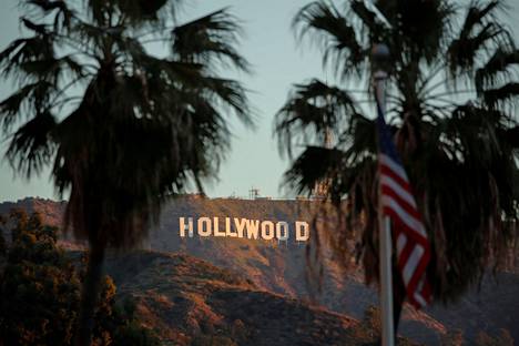Hollywood-kyltti kuvattuna vuonna 2020.