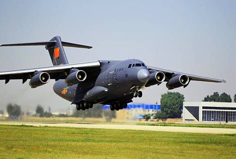 The Chinese Xian Y-20 transport aircraft is a giant state-owned production.