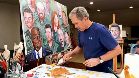 George W. Bush sanoo aloittaneensa maalaamisen vasta presidenttikauden jälkeen. Nykyisin hän maalaa päivittäin.
