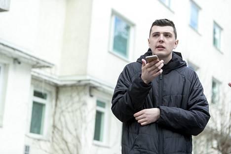 Mykyta Zhanov, 22, pakeni saarretusta Mariupolin kaupungista Suomeen.