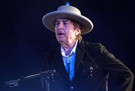 Bob Dylan esiintyi Pori Jazzissa kesällä 2014.