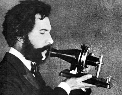 The world's first telephone is from 1876. 