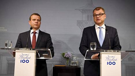 Valtiovarainministeri Petteri Orpo ja pääministeri Juha Sipilä kertoivat maanantai-iltana Kesärannassa, miksi hallitusyhteistyö Jussi Halla-ahon kanssa ei tullut kyseeseen.
