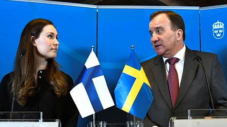 Sanna Marin (sd) teki pääministerinä ensimmäisen vierailunsa Ruotsiin, kuten perinteeseen kuuluu. Isäntänä toimi Ruotsin demaripääministeri Stefan Löfven.