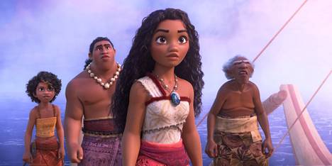 The movie Vaiana is about a girl who loves the sea instead of princes.