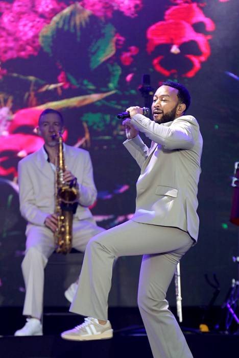 Pori Jazzissa esiintyneellä John Legendillä on soullaulajalta edellytettävää karismaa.