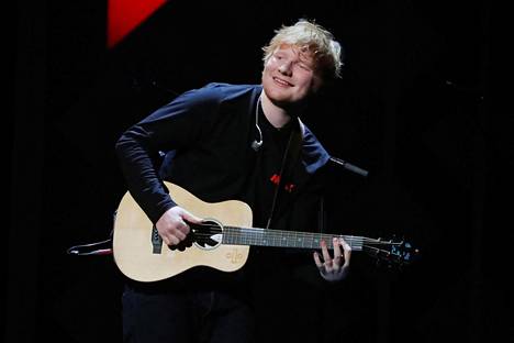Ed Sheeran esiintyi New Yorkissa joulukuun alussa.