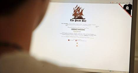 Pirate Bay -sivusto vuonna 2010.