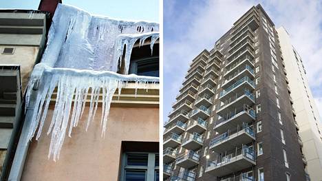 Tavallistenkin kerrostalojen katoilta putoilevat lumi- ja jäämassat ovat pahimmillaan hengen­vaarallisia – Mitä tapahtuu, kun Pasilaan rakennetaan 51-kerroksinen talo?