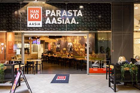 Pääkaupunkiseudun kauppakeskuksissa on jo seitsemän Hanko Aasia -ravintolaa.
