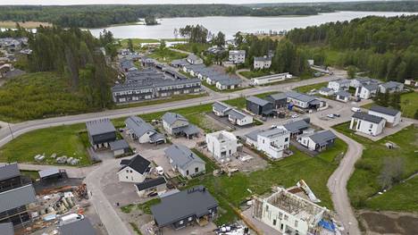 Espoon Kurttilassa valmistui paljon pientaloja viime vuonna.