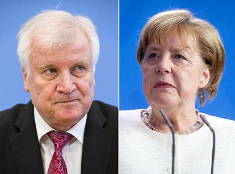 Saksan sisäministeri Horst Seehoferin ja liittokansleri Angela Merkelin välit ovat viilenneet siirtolaispolitiikan seurauksena.