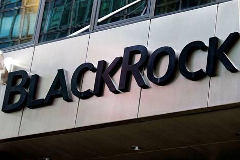 Varainhoitoyhtiö Blackrockin konttori New Yorkissa. 