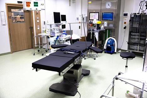 Uudessa Siltasairaalassa on esimerkiksi useita leikkaussaleja.
