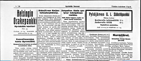 Suopellon kaksipäinen vasikka oli toukokuussa 1930 puheenaihe. Hyvinkään Sanomat kirjoitti tapauksesta 13. toukokuuta 1930.