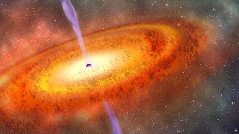 Etäisin musta aukko löytyi 13 miljardin valovuoden päästä – se on ahmaissut 800 miljoonaa kertaa Auringon massan