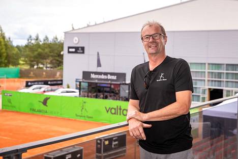 Brother Paloheimo calls bringing a big tennis tournament to Finland a dream.  Paloheimo runs a 75,000-euro competition in Tampere.