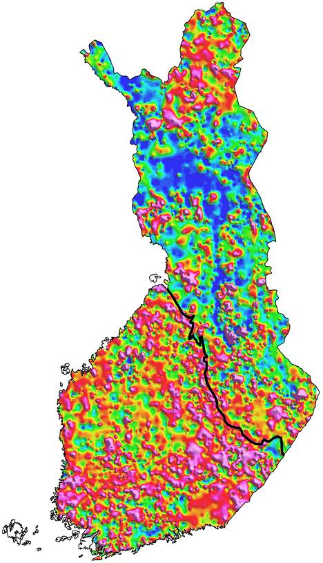 Suomi jakautui kahtia miljoonia vuosia sitten – ja se vaikuttaa  maanviljelykseen, malminetsintään ja jopa suomalaisten hampaisiinkin -  Tiede 