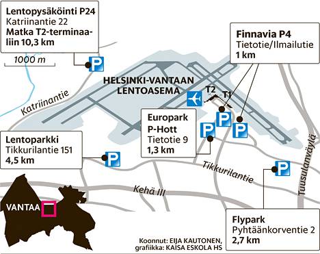 HS selvitti: Näin säästät rahaa Helsinki-Vantaan lentoparkissa - Kuluttaja  