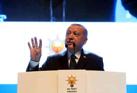 Turkin presidentti Recep Tayyip Erdoğan