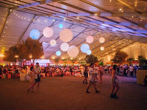 Kaliforniassa järjestettävä Coachella-festivaali tunnetaan paitsi musiikista, myös ruuasta.