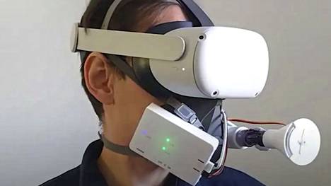 Uudentyyppinen virtuaalimaski kontrolloi myös hengitystä.