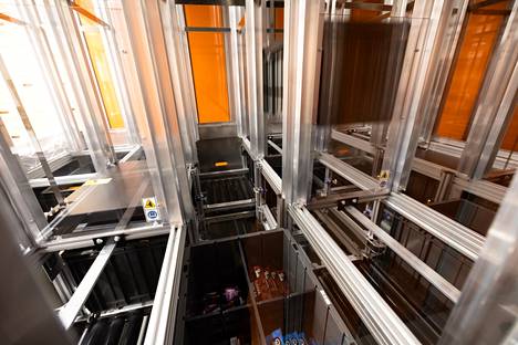 The construction of the robot-assisted collection system cost around ten million euros.
