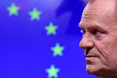 Eurooppa-neuvoston puheenjohtaja Donald Tusk.