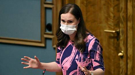 Koronavirus | Hallitukselta tivattiin kyselytunnilla, miksi maskeja ei vielä keväällä suositeltu – Marin: Maskeja ei ollut ja oli vaara, ettei niitä osattaisi käyttää