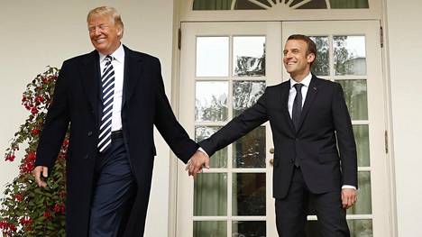 Macron ja Trump haluavat neuvotella uuden ydinsopimuksen Iranin kanssa
