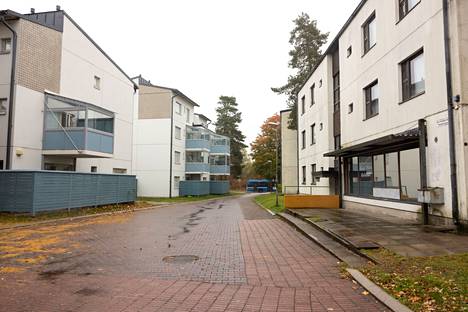 Kurkimäki's small houses are compactly built.