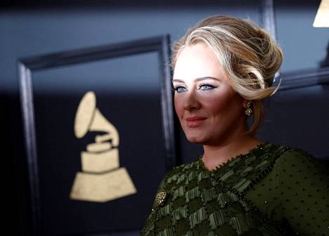Adele Grammy-gaalassa Los Angelesissa vuonna 2017.