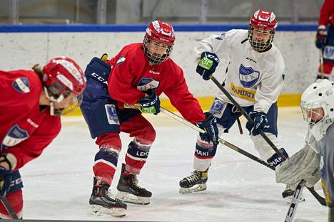 HIFK harjoitteli Pirkkolan jäähallissa viime viikolla.