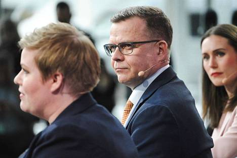 Annika Saarikon johtama keskusta, Petteri Orpon johtama kokoomus ja Sanna Marinin johtama Sdp voisivat muodostaa ”vanhojen puolueiden” hallituksen.