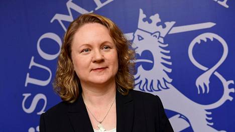 Toimistopäällikkö Hanna Freystätter esitteli maailmantalouden ja euroalueen näkymiä Suomen Pankin Euro talous -tiedotustilaisuudessa torstaina.