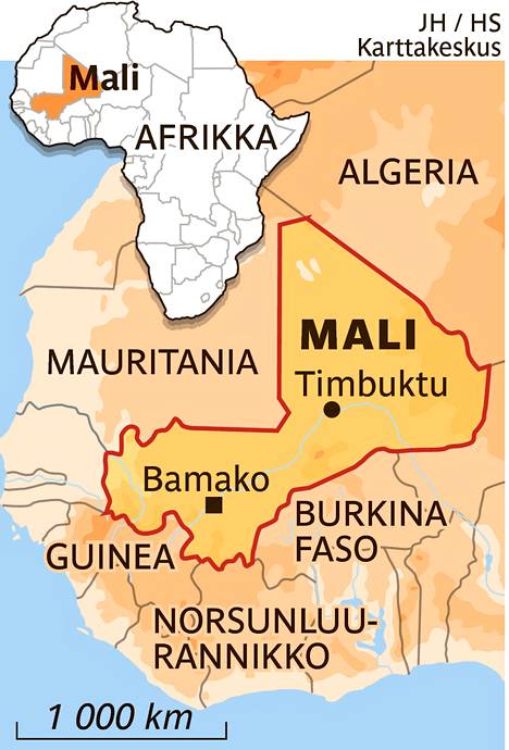 Malin kapinalliset yhdistyivät - Ulkomaat 