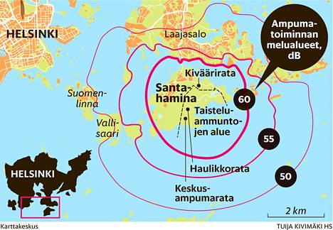 Santahaminan ammuntameluun kyllästyneiden taistelu jatkui oikeudessa -  Kaupunki 