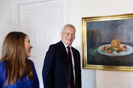 Islannin pääministeri Katrín Jakobsdóttir ja Suomen pääministeri Antti Rinne tapasivat Reykjavikissa pääministerin entisellä virka-asunnolla heti maanantai-iltana varsinaisen kokouksen aattona.