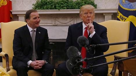 Pääministeri Löfven tapasi Donald Trumpin, jonka mielestä Ruotsi on syöksynyt kaaokseen