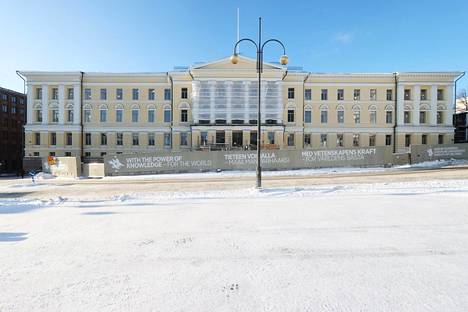 Helsingin yliopiston päärakennusta remontoidaan. Kohennettavaa riittäisi myös opetuksen määrässä, kertoo tuore opiskelijakysely.