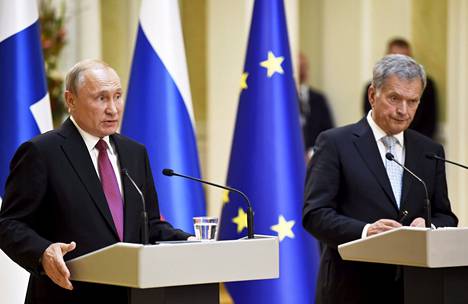 Vladimir Putin and Sauli Niinistö are in close contact.  The picture is from a meeting in Helsinki on August 21, 2019. Three years later, Putin highlighted the Minsk II agreement in a paper on his discussion with Niinistö.
