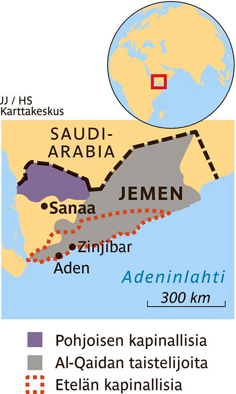 Tuhannen murheen Jemen - Ulkomaat 