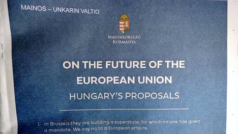 Media | Unkarin EU-teesejä esittelevä ilmoitus julkaistiin Kauppa­lehdessä – torjuttu monista muista eurooppalais­lehdistä