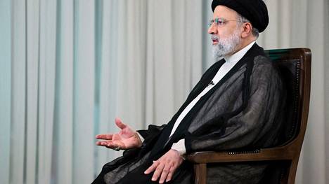 Iranin presidentti Ebrahim Raisi 7. toukokuuta Teheranissa otetussa kuvassa.