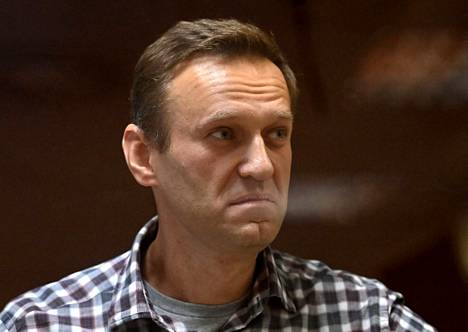 Oppositiojohtaja Aleksei Navalnyi kuvattuna syyskuussa 2021. Navalnyi syytti tuolloin Googlea ja Applea Putinin kätyreiksi ryhtymisestä.