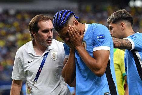 Ronald Araújo was devastated when he was sidelined for the Copa América quarter-final with injury.