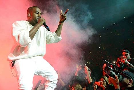 Amerikkalaisen hip hop -artisti Kanye West. 