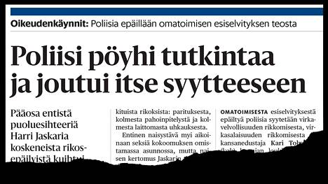 Helsingin Sanomat kertoi oikeudenkäynnistä 7. toukokuuta ilmestyneessä lehdessä.